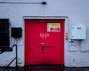 Tomatin warehouse door&nbsp;uploaded by&nbsp;Ben, 07. Feb 2106