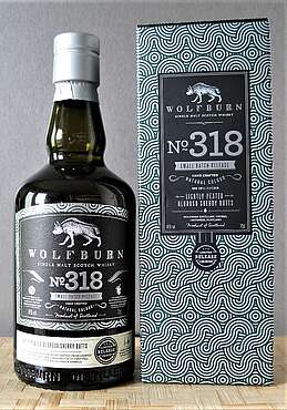 Wolfburn Batch 318 Lightly Peated Oloroso Sherry Butts