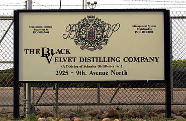 Black Velvet company sign&nbsp;uploaded by&nbsp;Ben, 07. Feb 2106