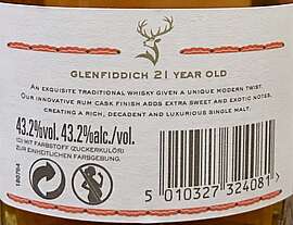 Glenfiddich Reserva Rum Cask Finish