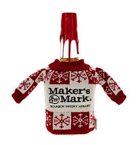 Maker‘s Mark Mark mit Mini-Weihnachtspulli - Design 2020