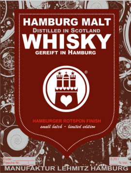 Hamburg Malt Whisky Rotspon Finish
