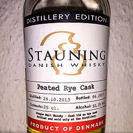 Stauning Peated Rye Cask