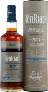 Benriach Single Cask Bottling - Batch 14