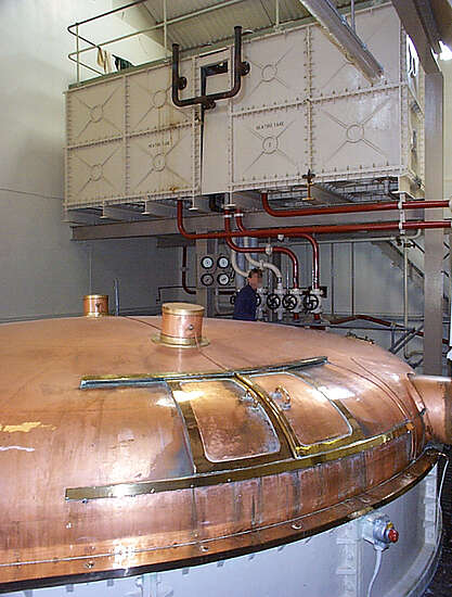 The old mashtun of the distillery.
