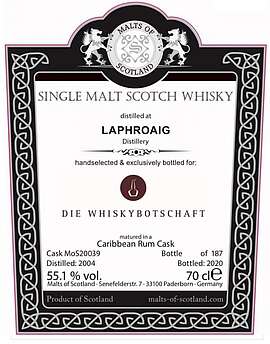 Laphroaig by Whiskybotschaft