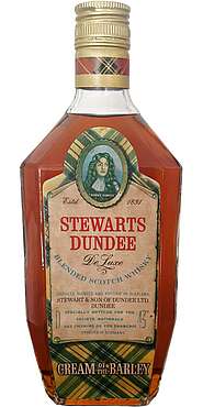 Stewarts Dundee De Luxe Blended Scotch Whisky (1960er)