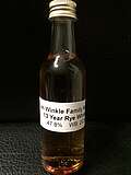 Van Winkle 13 Years Family Reserve Rye Whiskey Sample