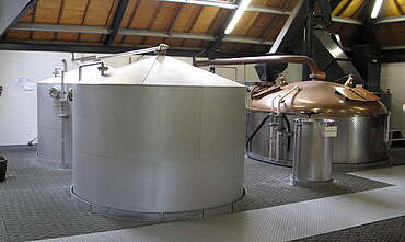 Arran brewing tank and mash tun&nbsp;uploaded by&nbsp;Ben, 07. Feb 2106