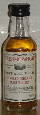 Glenmorangie Port Wood Finish old label