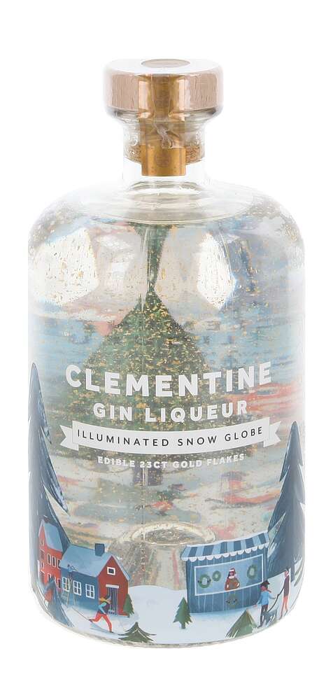Clementine Snow Liqueur Hayman's Gin Globe