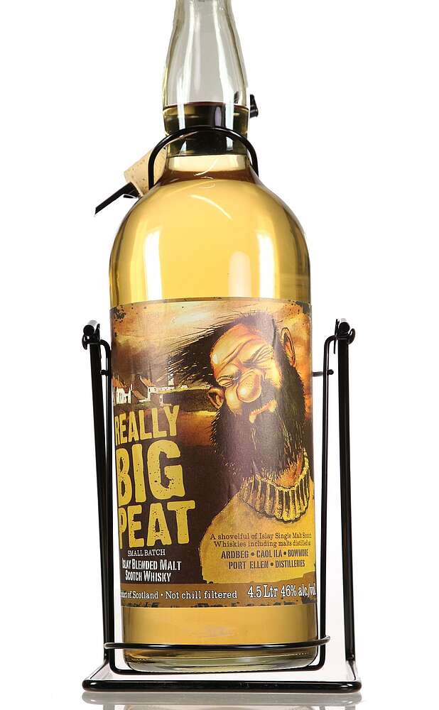 makkelijk te gebruiken Verscheidenheid Muildier Big Peat 4,5 Liter - Whisky.com