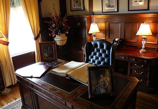 The old office of Hiram Walker