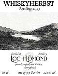 Loch Lomond Peated Single Grain Whisky "Whiskyherbst" Bottling 2023