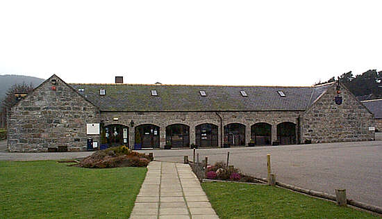 The Visitor Centre of Royal Lochnagar
