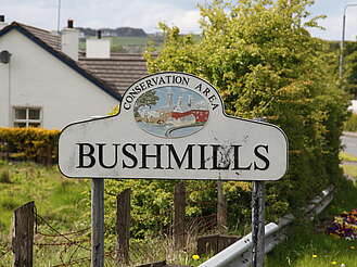 Bushmills conservation area sign&nbsp;uploaded by&nbsp;Ben, 12. May 2015