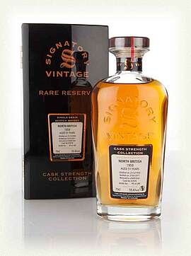North British 51 Year Old 1959 (cask 67876) - Cask Strength Collection Rare Reserve (Signatory) Sample