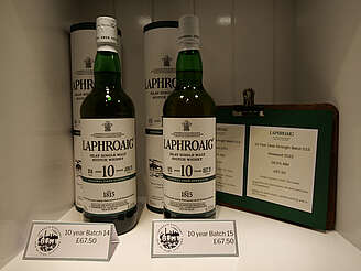 Laphroaig bottles&nbsp;uploaded by&nbsp;Ben, 07. Feb 2106