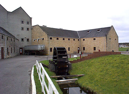 The Miltonduff distillery