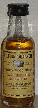 Glenmorangie Sherry Wood Finish old label