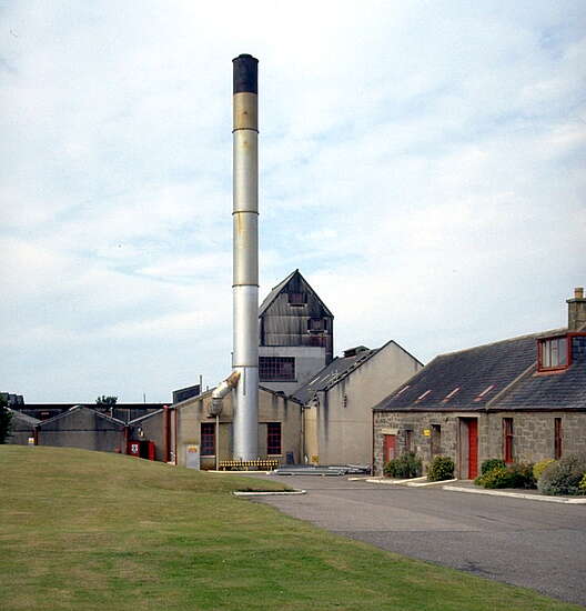 The Glenburgie distillery.