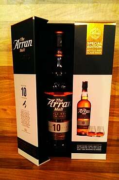 Arran - Special Edition - bottle and glas pack