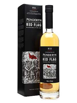 Penderyn Icons of Wales Red Flag
