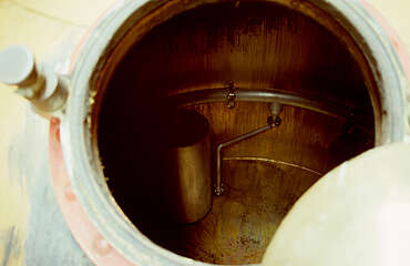 Speyside view inside the pot still&nbsp;uploaded by&nbsp;Ben, 07. Feb 2106