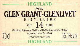 Glen Grant -Glenlivet