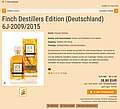 Finch Destillers Edition (Deutschland)