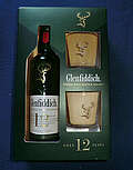 Glenfiddich Single Malt Scotch Whisky + 2 Tumbler Geschenkset