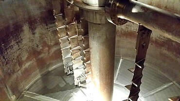 Puni stirring device in a mash tun&nbsp;uploaded by&nbsp;Ben, 07. Feb 2106