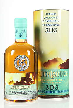Bruichladdich 3D3 The Norrie Campbell Tribute Bottling