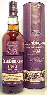 Glendronach Officially bottled for the Professional Danish Whisky Retailers