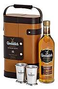 Glenfiddich Distillery Edition with leatherbag and 2 stainless steel cups