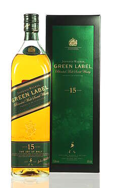 Johnnie Walker Green label
