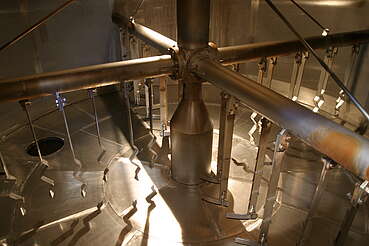 Aberfeldy stirring device in a mash tun&nbsp;uploaded by&nbsp;Ben, 07. Feb 2106