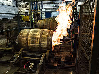 Loch Lomond cask charring&nbsp;uploaded by&nbsp;Ben, 07. Feb 2106