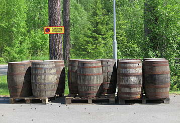 Mackmyra casks ready for the warehouse&nbsp;uploaded by&nbsp;Ben, 07. Feb 2106
