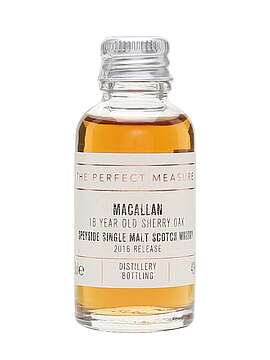 Macallan 18 Year Old Sample Sherry Oak 2016 Release