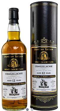 Craigellachie Whisky Druid Sherry Butt No. 75900022 Private Cask Bottling (Duncan Taylor)