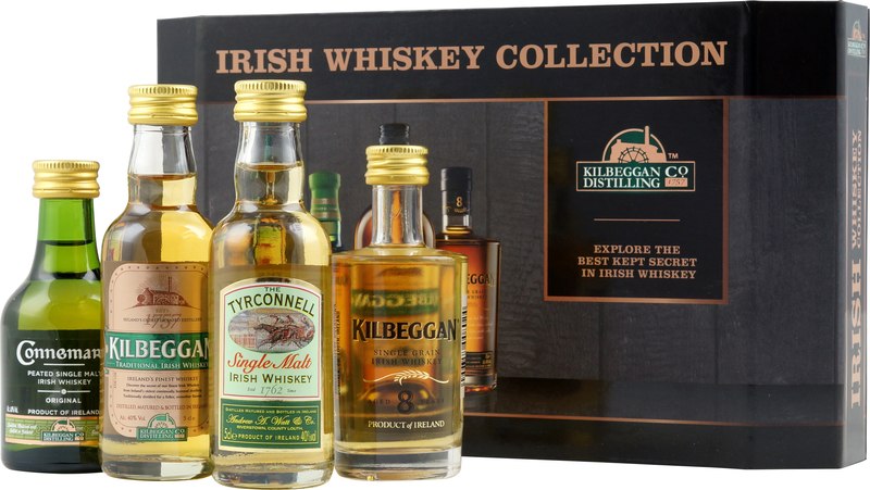Kilbeggan Irish Whiskey 4x0,05l Collection