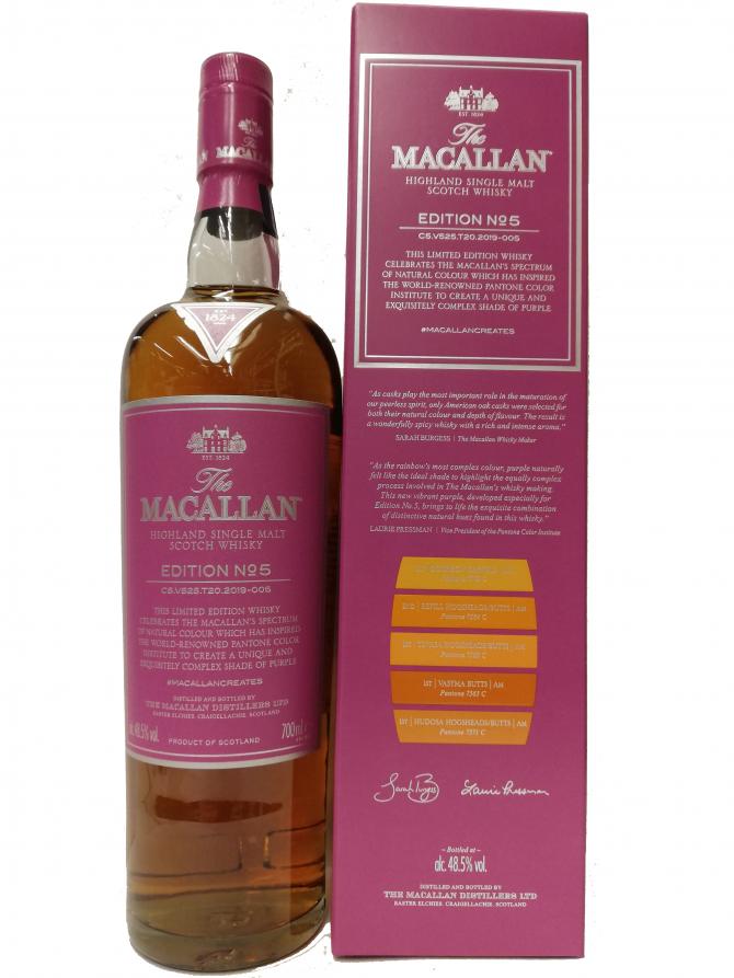 Macallan Edition No 5 Limited Edition Whisky Com