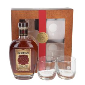 Four Roses Small Batch with 2 glasses 